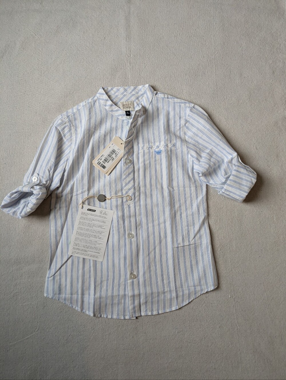 Armani Junior Striped Shirt